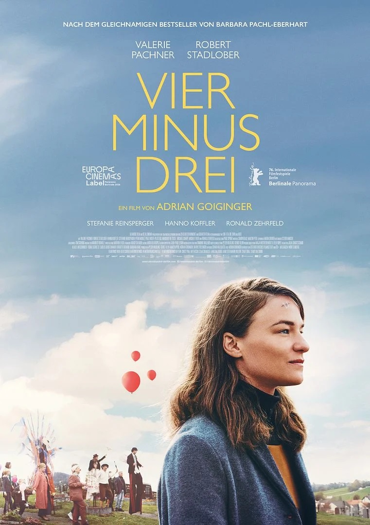 Filmposter Vier Minus Drei